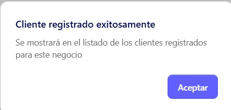 Página de registro