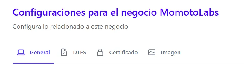 Página de registro
