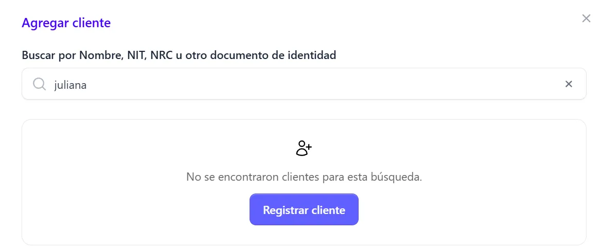 Página de registro